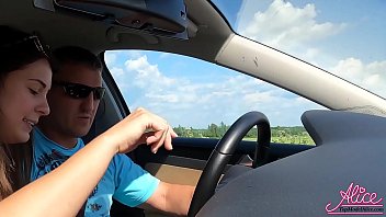 Babe Public Suck Big Cock and Hardcore Sex in the Car